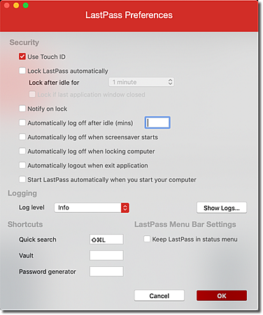 does lastpass have a desktop app for mac